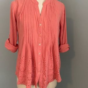 Do you like Soft Surroundings? This is a perfect tunic for spring and summer.